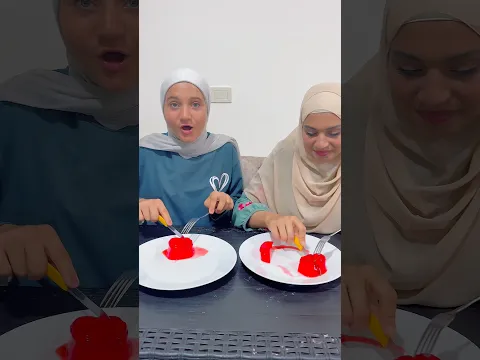تحدي نوكل الجلو بالشوكة والسكينة./ماريا ح