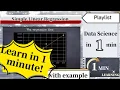 Learn Simple Linear Regression in 1 minute Part 1 - Statistics Learning