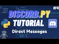 Discord Python - Send Direct Messages Reply to Messages