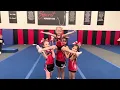 Mini Cheer Stunts