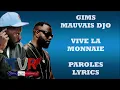 GIMS x Mauvais Djo - VIVE LA MONNAIE (Paroles/Lyrics)