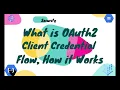 OAuth 2 0 Explained Mastering Client Credentials Flow in Minutes