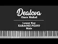 Download Lagu Dealova (LOWER KARAOKE PIANO COVER) Once Mekel