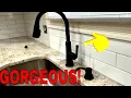 BRAND NEW DELTA KITCHEN FAUCET INSTALL ON GRANITE COUNTERTOPS