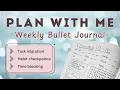 Weekly Bujo Setup How To Make Your Own Ultra-Functional Spread