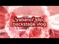 Foreign backstage vlog
