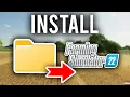 How To Download Mods On Farming Simulator 22 Install Farming Simulator 22 Mods