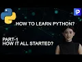 Introduction to Python History of Python Python Full Course Pt-1 Programming Hub