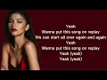 Zendaya - Replay (Lyrics)