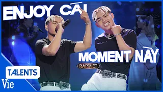 Download TEZ tung sở trường fastflow Enjoy Cái Moment Này gây bão tiến thẳng chung kết | Rap Việt Live Stage MP3