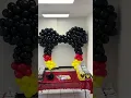 Mickey mouse balloon ears