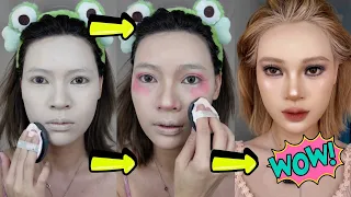 【ASMR】과감하게 도전하세요. 당신의 콘텐츠를 보는 사람은 그리 많지 않아요. #트렌딩 #뷰티 #초보자를위한메이크업 #메이크업전후