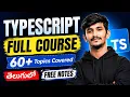 TypeScript Full Course in Telugu Complete TypeScript Tutorial for Beginners 60 Topics