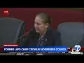 Former LAFD Chief Crowley dismissed after Palisades Fire delivers remarks in bid for reinstatement
