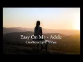 Download Lagu Easy On Me - Adele Lyrics Video Cover by Mr Headbox