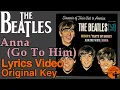 Download Lagu the Beatles - Anna (Go To Him) [Lyrics Video]
