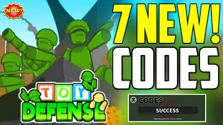 WAVE 50 ALL NEW UPDATE CODES - TOY DEFENSE ROBLOX CODES 2026