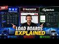 Load Boards Explained Part 1 DAT Truckstop Sylectus Complete Beginner s Guide