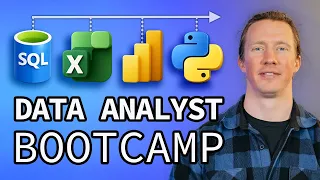Data Analyst Bootcamp FREE 35 Hour Full Course - SQL Excel Power BI Python AI GitHub
