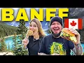 The ULTIMATE day trip to BANFF CANADA - Can you survive BANFF on a BUDGET