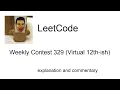 Typing Contest Leetcode Weekly Contest 329 Virtual 12th-ish with commentary
