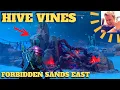 God of War Ragnarok - Glowing Red Hive Vine Pods Chest East Forbidden Sands Alfheim