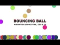 How to Create Bouncing Ball Animation using HTML CSS and JavaScript B-Link