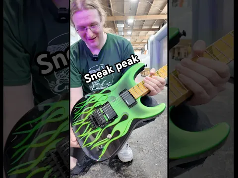 A little sneak peak of some new unreleased Badlands guitars