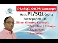 Object Type in Oracle - Oracle Object Type