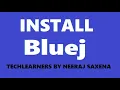 How to install Bluej