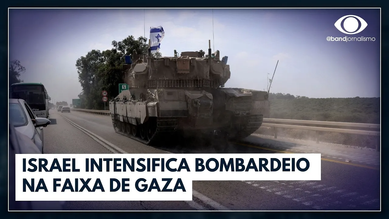 Israel intensifica bombardeio na Faixa de Gaza em segundo dia de conflito