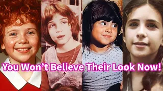 Annie 1982 Child Stars Then and Now 40 Years Later