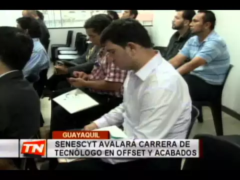 SENESCYT avalará carrera de tecnólogo en offset y acabados