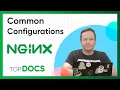 Lagu NGINX Linux Server | Common Configurations