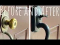 Schlage Camelot Aged Bronze Entry Door Handleset REVIEW AND INSTALL