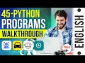 Become a Pro Python Programmer Top 45 Python Advanced Programs Part-2 - In English