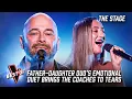 Download Lagu Father-Daughter Duo Tim \u0026 Caitlin sing 'Shallow' | The Voice Stage #164