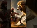 Lagu The Fearless Chhatrapati Sambhaji Maharaj Faces a Lion - Ai Generated  | #shorts |#chhava |#ai