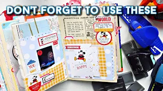 HOW TO USE BORDER PUNCHES Journal With Me