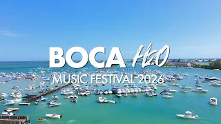 2026 BOCA H2O Music Festival Epic Drone Footage from Boca Grande Sandbar