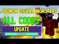 ALL Digimon Digital Monsters CODES Roblox Digimon Digital Monsters Codes April 2023