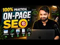 100 Practical On-Page SEO Complete Step-by-Step Tutorial 2026