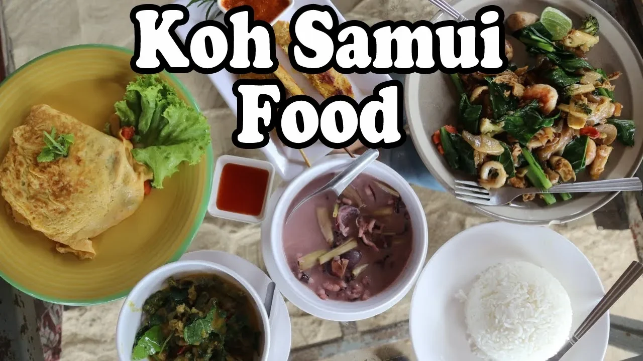 Koh Samui Food: Delicious Local Samui Food at Haad Bang Po Beach Restaurant