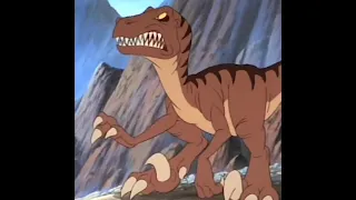 Velociraptor Roar The Land Before Time 
