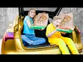 Download Lagu Avelina \u0026 Akim spend 24hrs in Dad's car