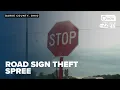 Authorities seek public help to catch suspects in Darke County sign theft spree