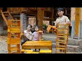 Download Lagu How to design simple and beautiful dining tables and chairs - Make compact chairs to sell yourself