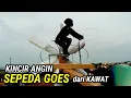cara membuat kincir angin sepeda gowes dari kawat @irwana23