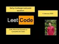 Minimum Rounds to Complete All Tasks Leetcode Leetcode daily challenge solution Java