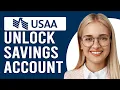 How To Unlock USAA Savings Account How To Unblock USAA Savings Account